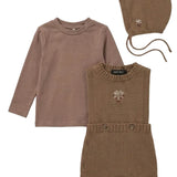 Bubble & Mock Neck Top Set