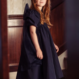 Tulle Bow Taffeta Dress