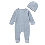 Printed Velour Footie