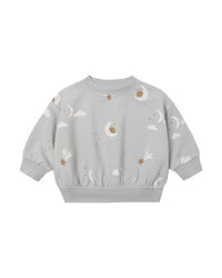 Relaxed Sweatshirt Set Sky Friends