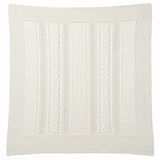 Center Braided Knit Blanket