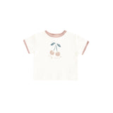Ringer Tee Cherry