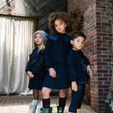 Sweet Campaign Sailor Collar Cardigan