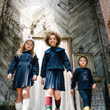 Sweet Campaign Sailor Collar Cardigan