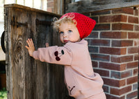 Cherry Patch Sweatshirt Set