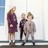 Varsity Bear Sweatshirt Set