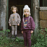 Bear Sweatshirt Set Girl