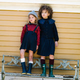 Sweet Campaign Sailor Collar Cardigan