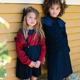 Sweet Campaign Sailor Collar Cardigan