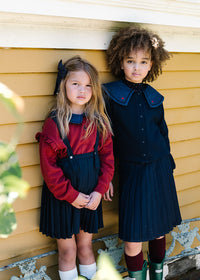 Sweet Campaign Sailor Collar Cardigan