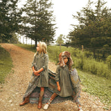 Crochet Denim Dress