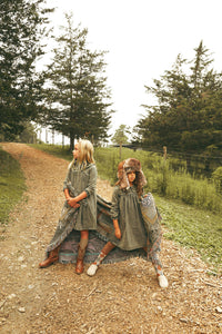 Crochet Denim Dress