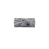 Ribbed Knotted Headband
Microstripe Slate