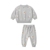 Relaxed Sweatshirt Set Sky Friends