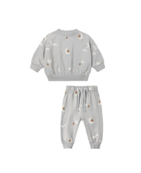 Relaxed Sweatshirt Set Sky Friends