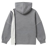 Open Zipper Sweatshirt