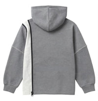 Open Zipper Sweatshirt