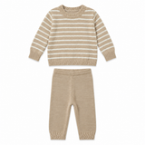 Special Stripe Knit Set