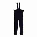 Knit Suspender Leggings
