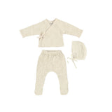 Sky Jacket And Footed Pants Set