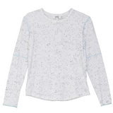 Girls Rib Top With Long Sleeves
