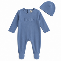 Little Puff Print Footie