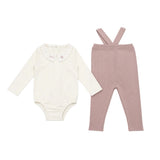 Knit Overall Set