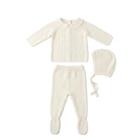 Center Braided Knit Set