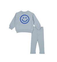 Embossed Smiley Sweatset Boy