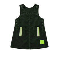 Corduroy A-Line Jumper Dress