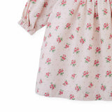 Baby Olivia Floral Printed Dress With Embroidery On Yoke