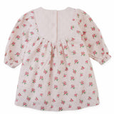 Baby Olivia Floral Printed Dress With Embroidery On Yoke