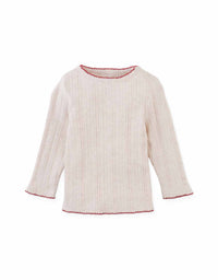 Baby Margot Cherry Emb Pinafore Dress And Tee Set