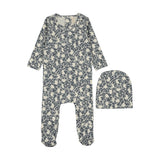 Abstract Vine Footie And Hat