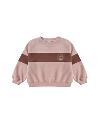 Panel Stripe Sweatshirt