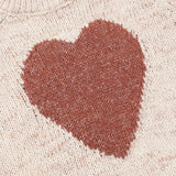 Knit Sweater with Heart