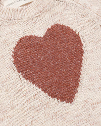 Knit Sweater with Heart