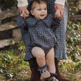 Fern Romper Heart Ditsy