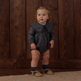 Fern Romper Heart Ditsy