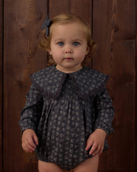 Fern Romper Heart Ditsy