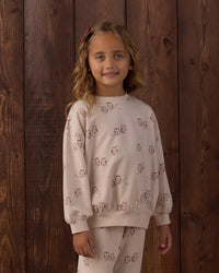 Relaxed Sweatshirt Owls