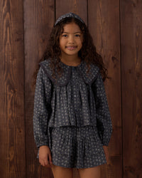 Fern Blouse Heart Ditsy