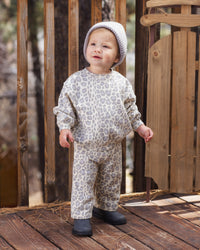 Oversized Sweatshirt Leopard