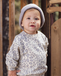 Oversized Sweatshirt Leopard