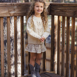 Reagan Sweater Flower