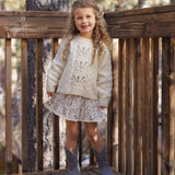 Reagan Sweater Flower