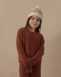 Scallop Cardigan