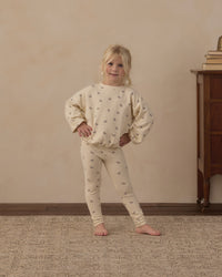 Spongey Knit Set Butterfly