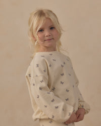 Spongey Knit Set Butterfly