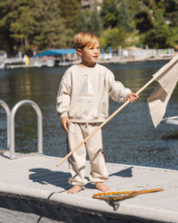 Oversized Sweatshirt Set Sail